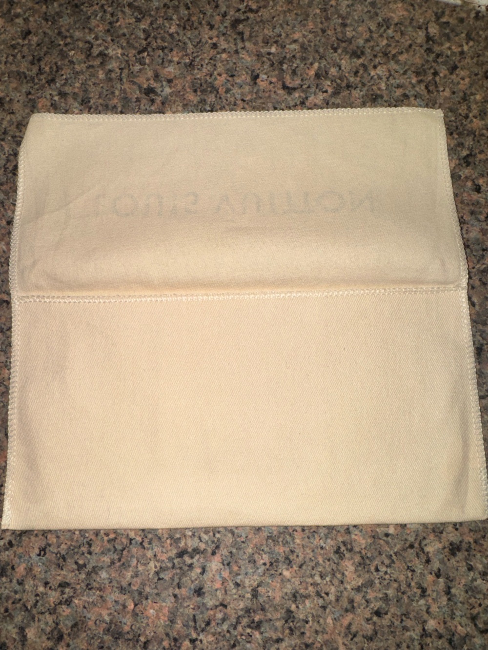 Louis Vuitton (current style) dust bag, wallet size 💎pristine💎 - Picture 2 of 6